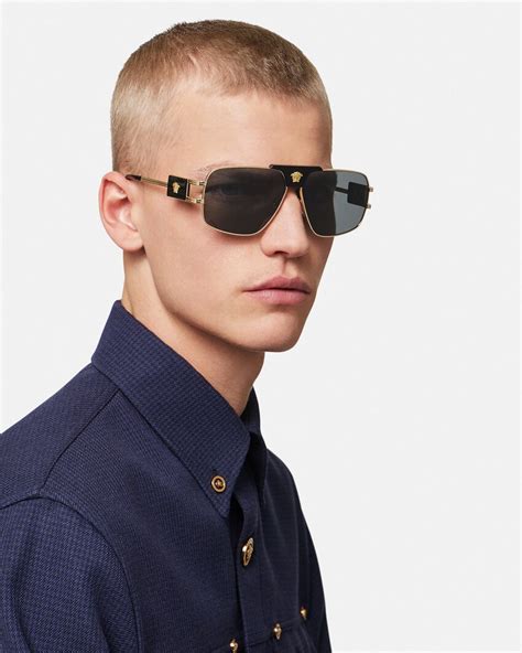 dsr581ndvt2uk0gmtd500lc versace|Navigator Sunglasses Black,Gold .